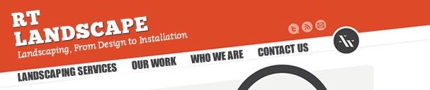 Screenshot of website header with clear navigation.